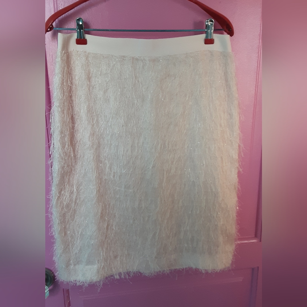 Banana Republic Pink Shimmy Pencil Skirt